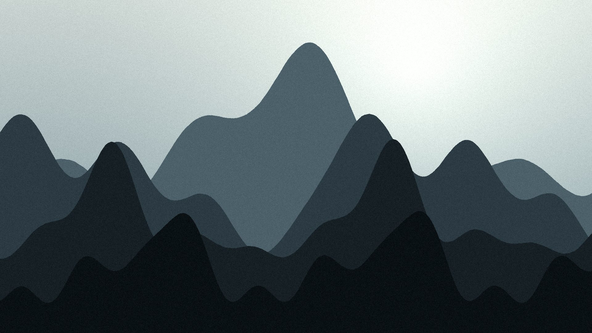 Cordillera patagónica al amanecer cerca de Puerto Natales